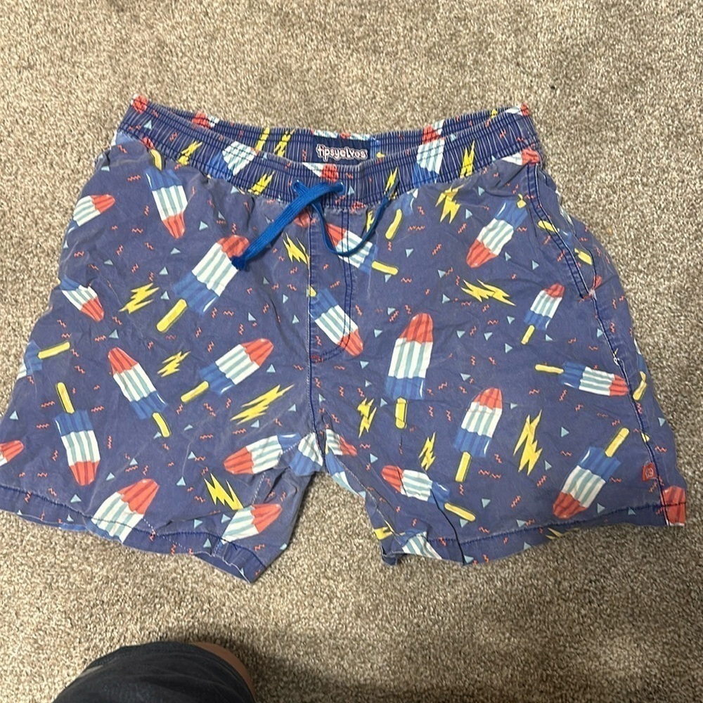 Tipsy elves bomb pop shorts/swim trunks